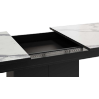 Трия Детройт Тип 3 раздвижной / 272471 (черный/белый мрамор) Image #4