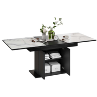 Трия Детройт Тип 3 раздвижной / 272471 (черный/белый мрамор) Image #8