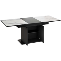 Трия Детройт Тип 3 раздвижной / 272471 (черный/белый мрамор) Image #3