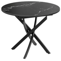 Трия Дуглас тип 1 (черный муар/стекло матовое черный мрамор) Image #1