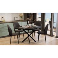 Трия Дуглас тип 1 (черный муар/стекло матовое черный мрамор) Image #2