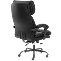 TetChair Chief metalBL кожзам/ткань (черный/черный стеганный) Image #3
