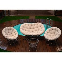 BiGarden Mamasan Papasan / БГ-3+1-Кор (коричневый) Image #2