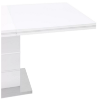 Stool Group Глазго раскладной 160-215x90 / N-115-160-HGW (глянцевый белый) Image #5