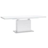 Stool Group Глазго раскладной 160-215x90 / N-115-160-HGW (глянцевый белый) Image #4