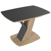 Woodville Гарда тип 1 / 474398 (дуб крафт золотой/стекло матовое черный графит)