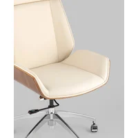 TopChairs Crown SN A312-A 8383-1 Walnut Back (бежевый) Image #7