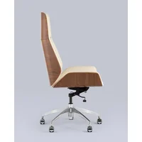 TopChairs Crown SN A312-A 8383-1 Walnut Back (бежевый) Image #4