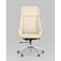 TopChairs Crown SN A312-A 8383-1 Walnut Back (бежевый) Image #2