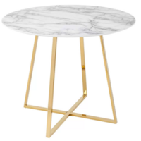 Stool Group Дакота 100x100 / FDC8004 wh/gld (белый/золото) Image #2