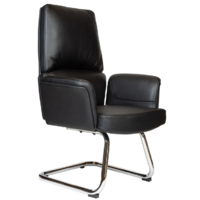 Norden Bonno CF / HD-2204-1 V CF (черная кожа/ алюминиевая база) Image #1