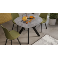 Трия Найтон Тип 1 раздвижной (черный муар/керамика матовая/серый мрамор) Image #3