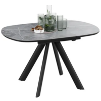 Трия Найтон Тип 1 раздвижной (черный муар/керамика матовая/серый мрамор) Image #11