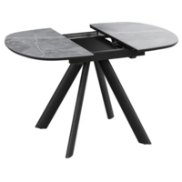 Трия Найтон Тип 1 раздвижной (черный муар/керамика матовая/серый мрамор) Image #13