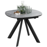 Трия Найтон Тип 1 раздвижной (черный муар/керамика матовая/серый мрамор) Image #10