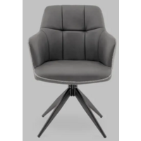 Stool Group Naya OS-2468K TY15-3PU+OTE CL-450 (серый, экокожа, букле) Image #2