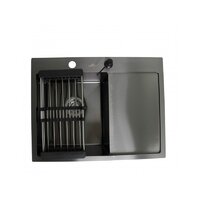 Wisent WS-36550B-L/GER013 (с сифоном, дозатором и коландером) Image #3
