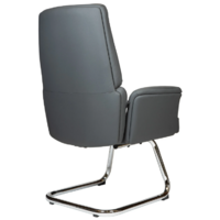 Norden Bonno CF / HD-2204-2 V CF (серая кожа/алюминиевая база) Image #5