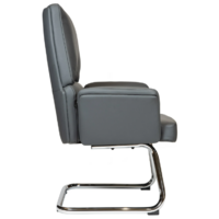 Norden Bonno CF / HD-2204-2 V CF (серая кожа/алюминиевая база) Image #3