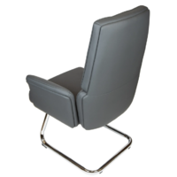 Norden Bonno CF / HD-2204-2 V CF (серая кожа/алюминиевая база) Image #6