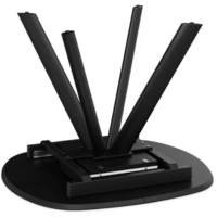 Трия Найтон Тип 1 раздвижной / 285830 (черный муар/керамика матовая/белый мрамор)  Image #14