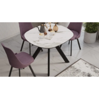 Трия Найтон Тип 1 раздвижной / 285830 (черный муар/керамика матовая/белый мрамор)  Image #3