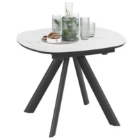 Трия Найтон Тип 1 раздвижной / 285830 (черный муар/керамика матовая/белый мрамор)  Image #10