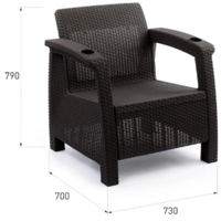 Альтернатива Ротанг-плюс / М8840 (мокко) Image #5