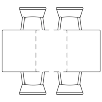 Woodville Aveiro 120-180x80 (белый мрамор/черный) Image #14