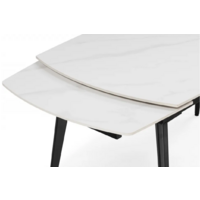 Woodville Aveiro 120-180x80 (белый мрамор/черный) Image #10