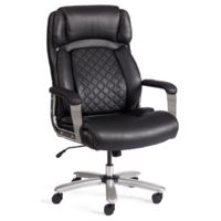 TetChair Atlant (рецикл. кожа/иск. кожа, черный)