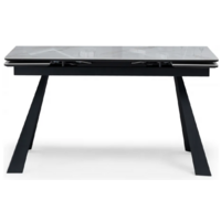 Woodville Маунт 140x80 / 621199 (белый мрамор/черный кварц/черный) Image #5