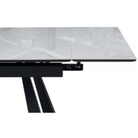 Woodville Маунт 140x80 / 621199 (белый мрамор/черный кварц/черный) Image #8