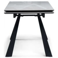 Woodville Маунт 140x80 / 621199 (белый мрамор/черный кварц/черный) Image #6