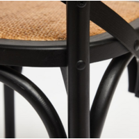 TetChair Secret De Maison Cross 49.5x53.5x87 (дерево береза/черный) Image #5