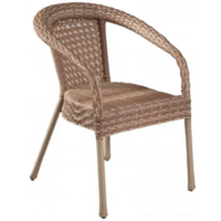 AIKO DECO 6 с круглым столом D130 7035П светлый Image #2