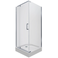 Triton Терра 90x90 (хром, с поддоном)