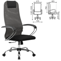 Brabix EX-800 / 532912 (черный/серый) Image #7