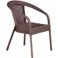 AIKO DECO 6 с круглым столом D130 7034П шоколад Image #2