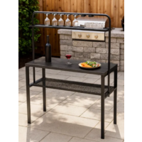 Woodville Сари 120х50х171 (дпк графит/черный)