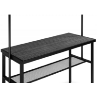 Woodville Сари 120х50х171 (дпк графит/черный) Image #9