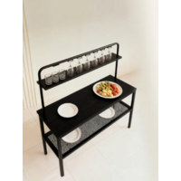 Woodville Сари 120х50х171 (дпк графит/черный) Image #3