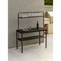 Woodville Сари 120х50х171 (дпк графит/черный) Image #2