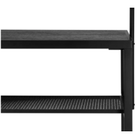 Woodville Сари 120х50х171 (дпк графит/черный) Image #11