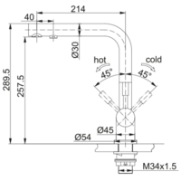 Franke Atlas Clear Water сталь PVD черный матовый 120.0745.585 Image #2