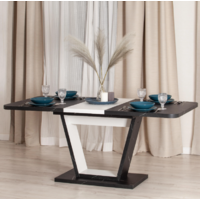 TetChair Vox 132-172x85x75.5 (мрамор черный/белый) Image #15