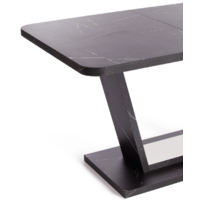 TetChair Vox 132-172x85x75.5 (мрамор черный/белый) Image #10