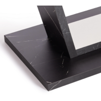 TetChair Vox 132-172x85x75.5 (мрамор черный/белый) Image #14