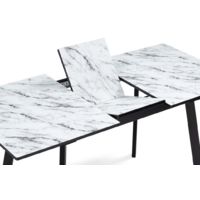 Woodville Агни 110/140х68х76 (мрамор белый/черный матовый) Image #6