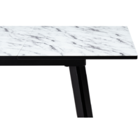 Woodville Агни 110/140х68х76 (мрамор белый/черный матовый) Image #7